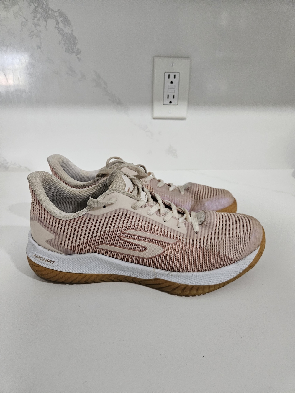 Skechers Viper Court Pro 2.0 Womens 8.5 Pickleball Tennis Shoes Arch Fit